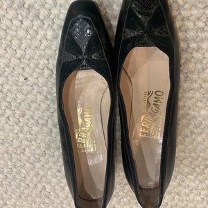 Salvatore Ferragamo Black Heels Size 7.5